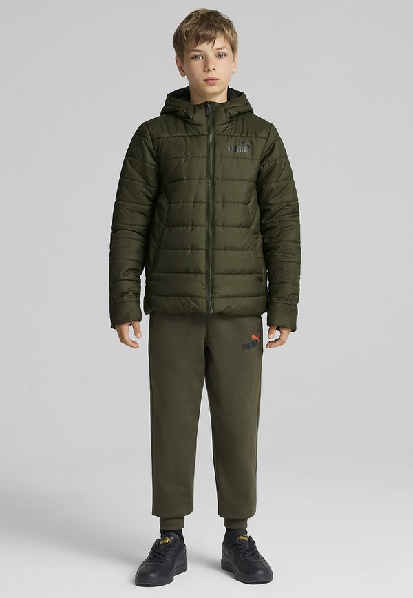 Winterjacke - dark olive