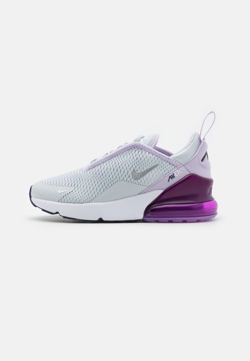 Nike Sportswear AIR MAX 270 UNISEX - Sapatilhas - pure platinum/metallic silver/violet frost/midnight navy