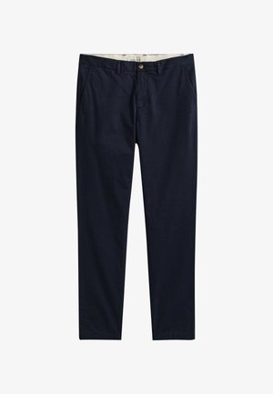 GANT SLIM CLASSIC - Nohavice chinos - evening blue