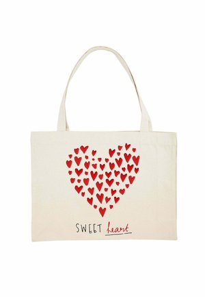 SWEET PRINT - Shopping Bag - off white