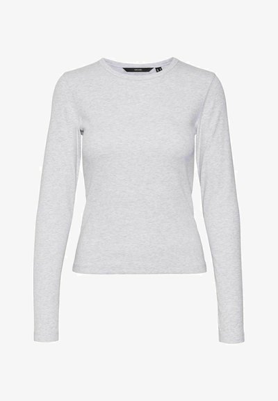 VMCHLOE - T-shirt à manches longues - light grey melange