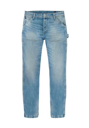DROIT LONGUEUR - Straight leg jeans - bleu