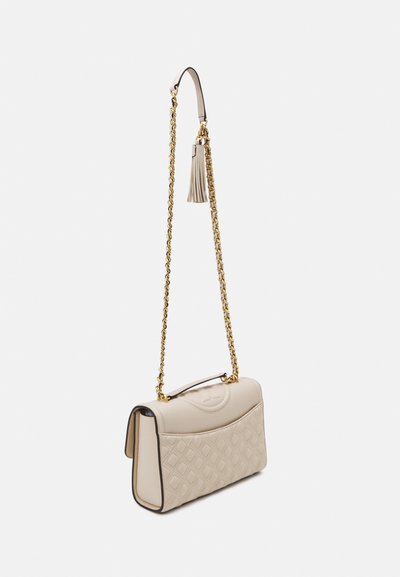 Tory Burch FLEMING CONVERTIBLE SHOULDER BAG - Cross body bag - new cream