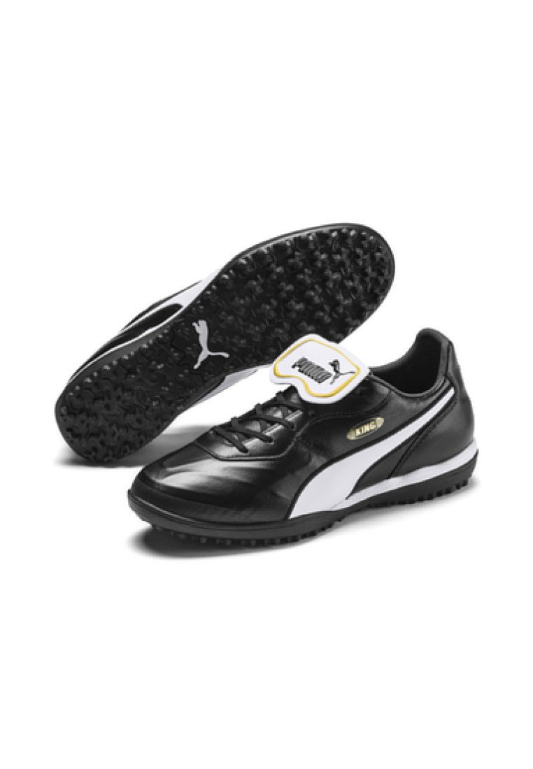 Puma Voetbalschoenen voor kunstgras - black-white/Zwart - Zalando.nl