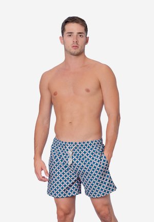Shorts da mare - rose blue graphic print