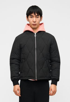 DIAMOND PADDED JACKET - Bomber Jacket - black