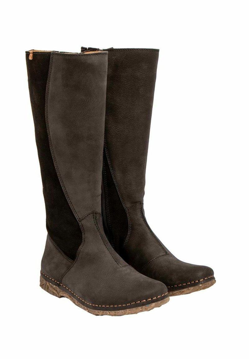 Bottes El Naturalista En Cuir Noir - Taille 37 - Occasion En Très Bon état - Style Cavalier