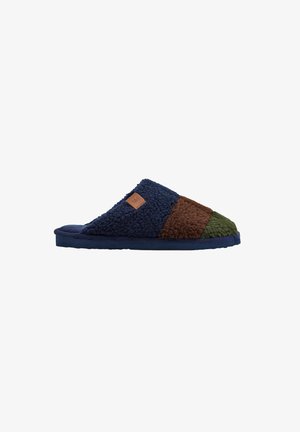 Ysabel Mora, ZAPATILLAS DE CASA BORREGUITO RAYAS MULTICOLOR - Pantuflas - multicolor