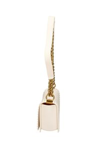 Marc Ellis Borsa a mano - white and brass
