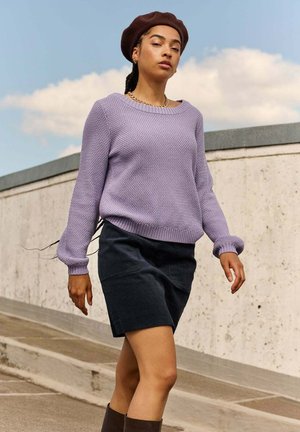 A-line skirt - total eclipse