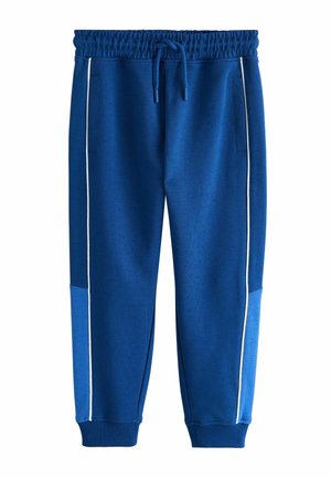 REGULAR FIT PANELLED SPORT JOGGERS   - Jogginghose - blue black
