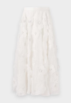 Ida Sjöstedt GARDENIA SKIRT - Jupe longue - ivory
