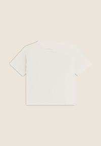 Freddy CROPPED GIROCOLLO COMFORT CON RICAMO - T-shirt con stampa - blanc de blanc