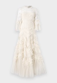 ELIA LONG SLEEVE GOWN - Festklänning - cream
