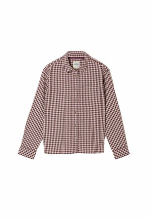 FatFace, SHIRT - Skjortebluser - dark purple gingham
