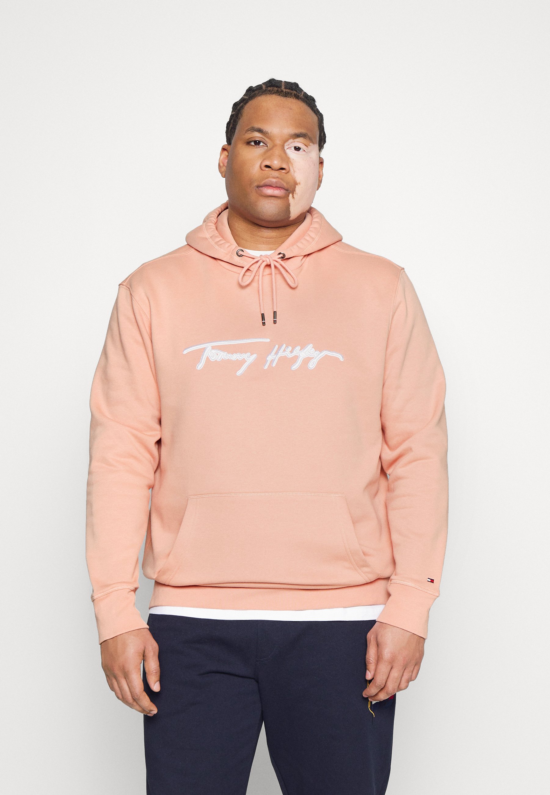 Tommy Hilfiger SIGNATURE GRAPHIC HOODY - Sweatshirt - guava/pink -  Zalando.co.uk
