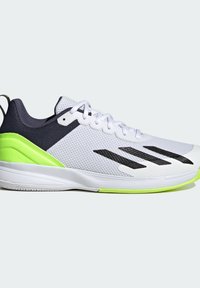 adidas Performance COURTFLASH SPEED - Kengät kaikille alustoille - cloud white   core black   lucid lemon