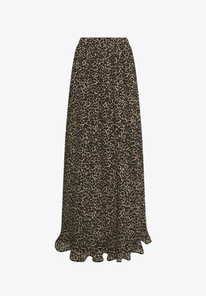 Long Tall Sally, TALL MAXI SKIRTS - Plooirok - brown