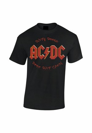rockshirts AC/DC  DIRTY DEEDS - T-shirt print - black