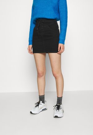 Jeansrock - black denim