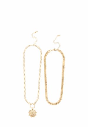 COIN LAYER PACK OF 2 - Halskæder - gold tone