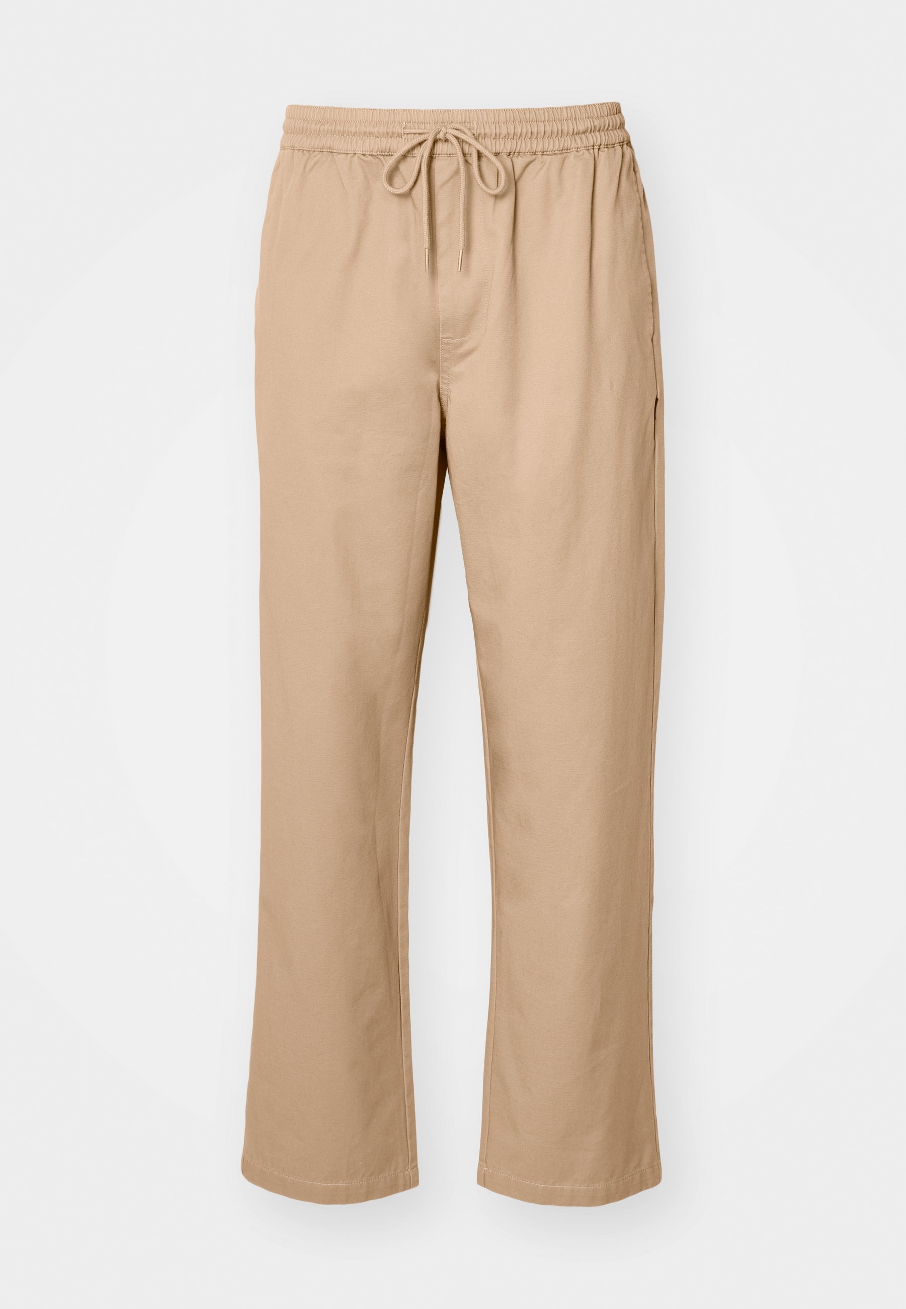 【BAON】Kenho Color Pigment Straight Pants Converse STRAIGHT LEG PANTS - Trousers - beige - Zalando.co.uk
