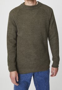PULL&BEAR Strickpullover - khaki