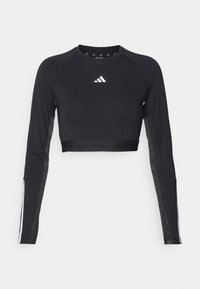 Bluză cu mânecă lungă - black/white