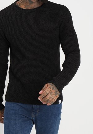 Only & Sons Strickpullover - mottled black