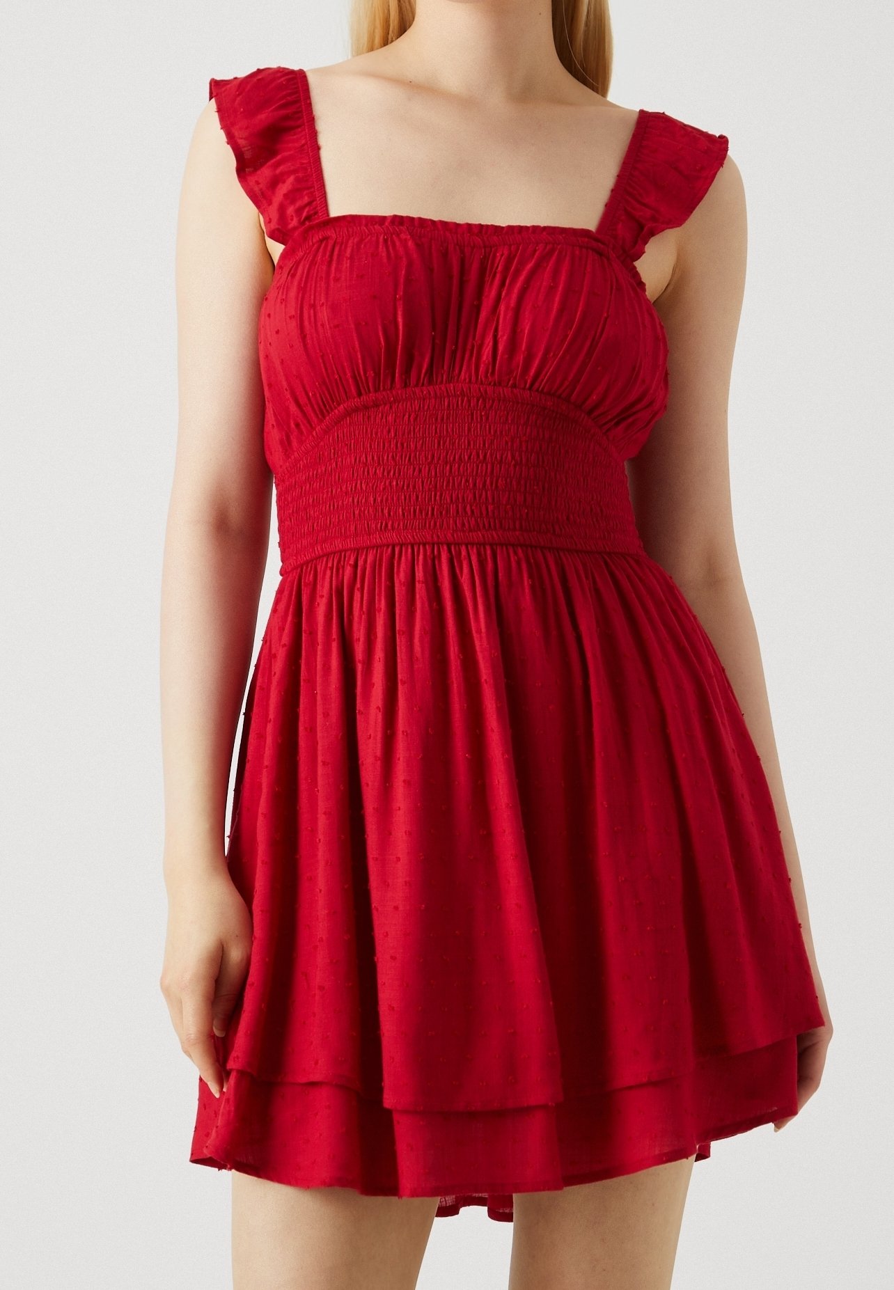 hollister formal dresses Blue A-line Off-the-Shoulder Long Sleeves Prom Dress SP866 main image 0