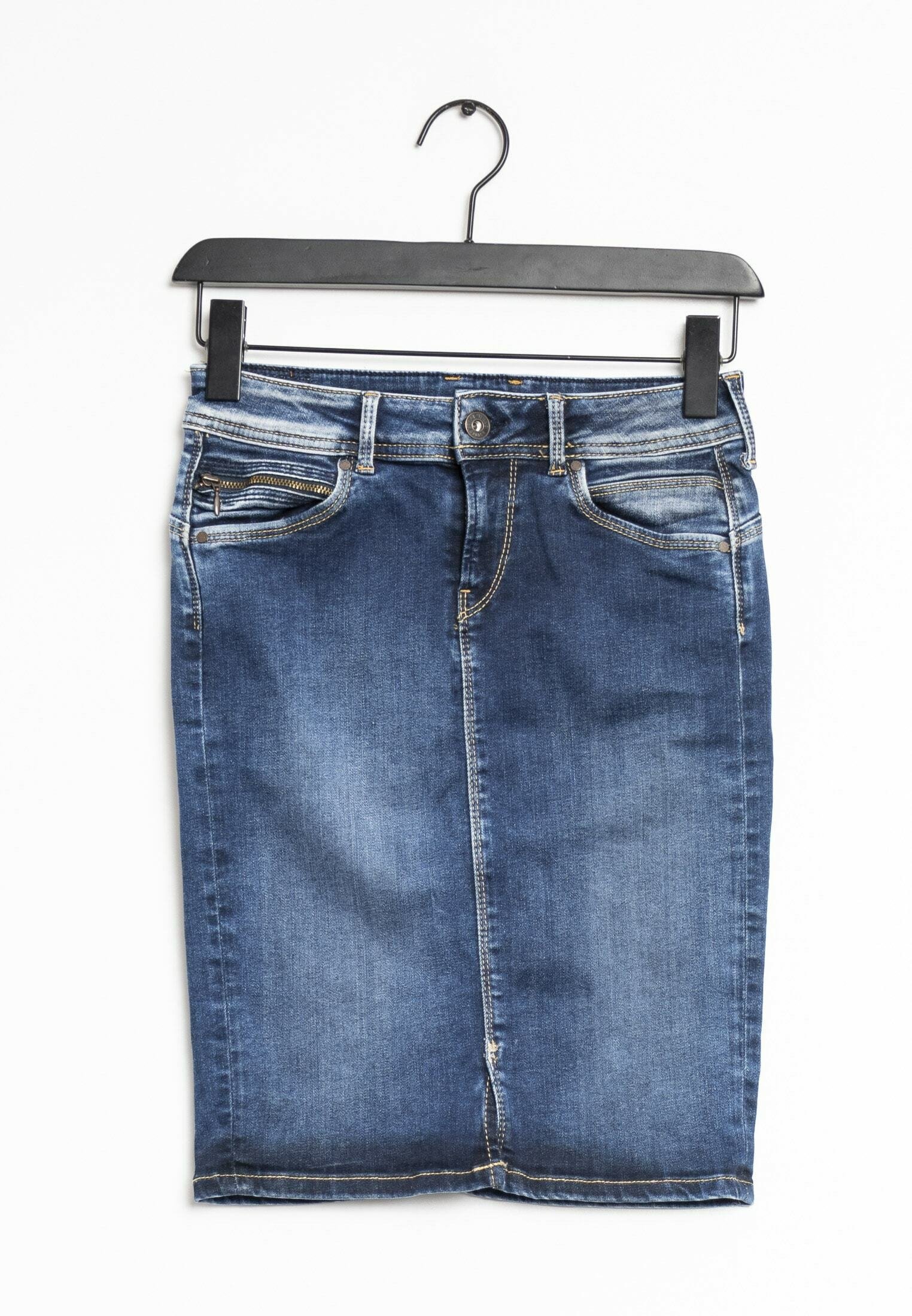 Pepe Falda de tubo - blue/azul - (Segunda mano) -