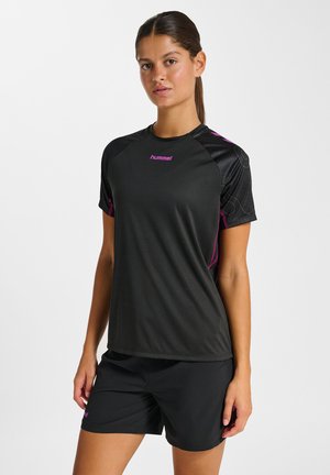 BLAZE 2.0 TRAINING S/S WO - T-shirts print - black dahlia