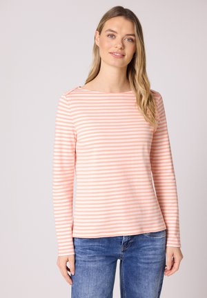 GESTREIFTES  - Maglietta a manica lunga - orange