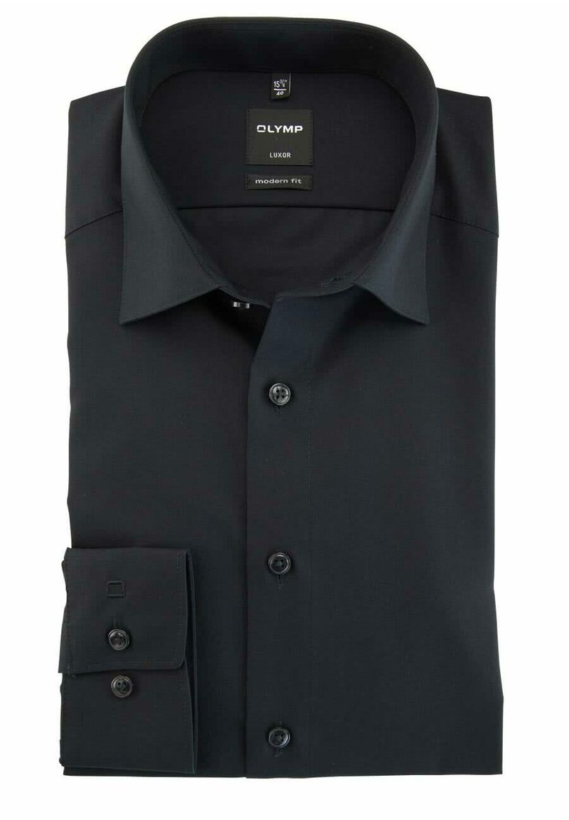 Herren Komplettanzüge | OLYMP LUXOR MODERN FIT POPLIN Businesshemd schwarz - HX89619 Herren Komplettanzüge | OLYMP LUXOR MODERN FIT POPLIN Businesshemd schwarz - HX89619