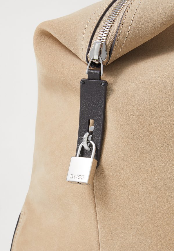 GABRY HOLDALL - Weekend bag - dark beige4