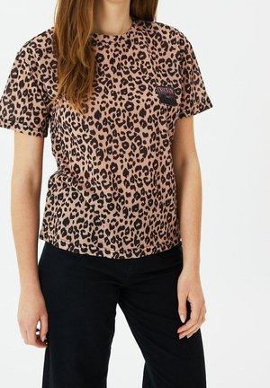 Triko s potiskem - brown