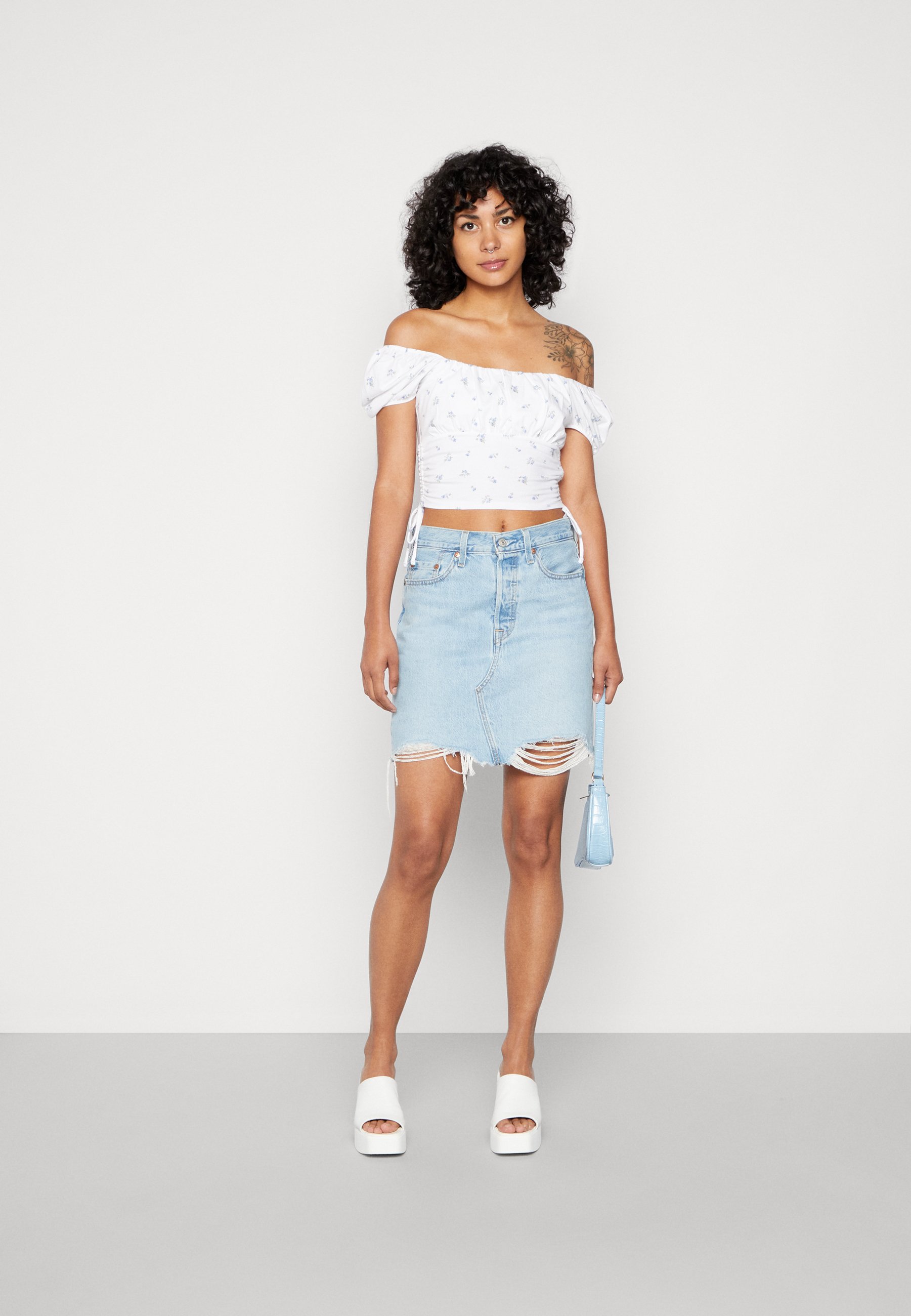 ruched bust top zara