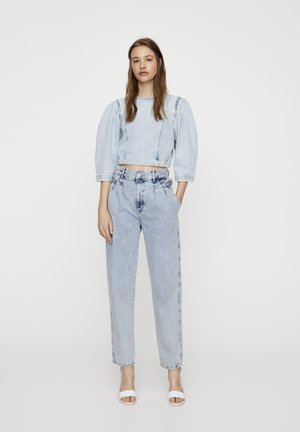 Jeansy Straight Leg - blue