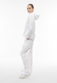 Freddy MELANIE CARGO - Housut - bianco direct dyed