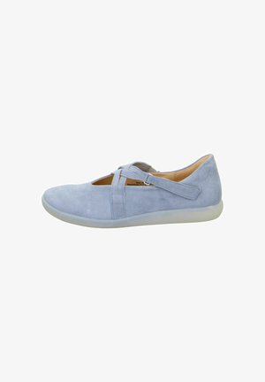 NATURE - Ankle strap ballet pumps - blue