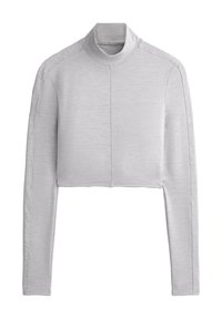 COMFORTLUX LONG-SLEEVED CROP - Top s dlhým rukávom - light grey