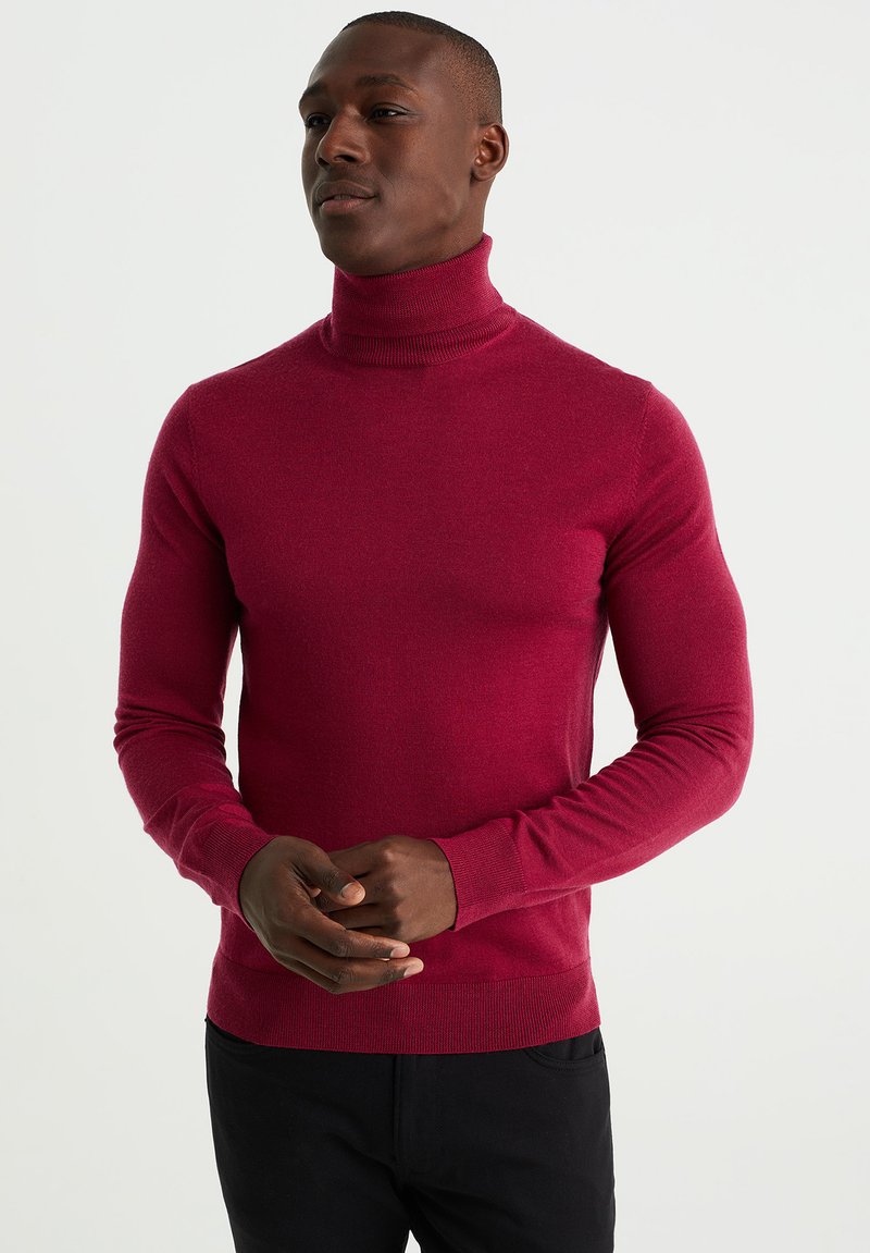 WE Fashion THE MERINO KNIT - Pulover - red