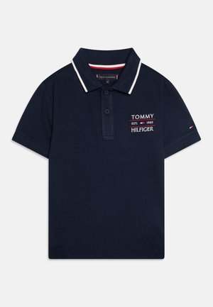 Tommy Hilfiger FLAG - Polo - dark night navy