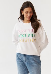 TATUUM - Sweater - off white Miniatuurafbeelding 1