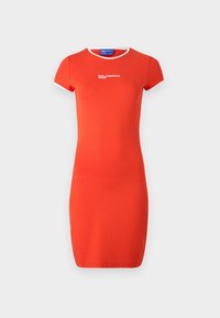CAP SLEEVE MILANO DRESS - Dzsörzéruha - poinciana