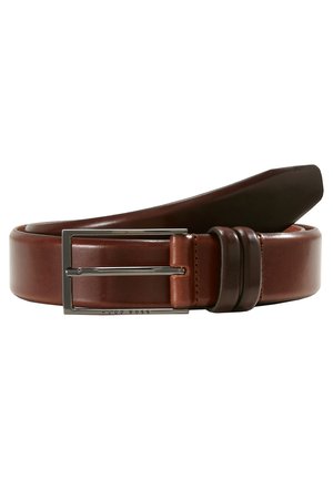 CARMELLO - Belt business - medium brown