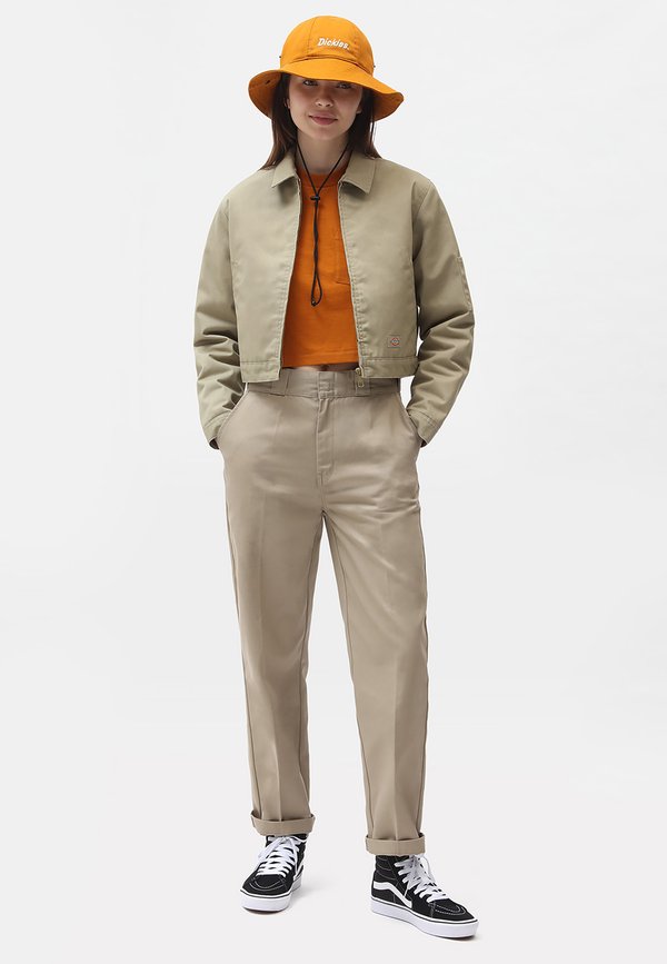 EISENHOWER CROPPED - Light jacket - khaki3