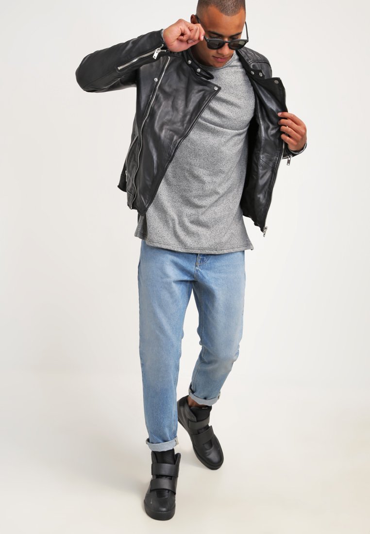 CROSSOVER Leren jas black CROSSOVER Leren jas black