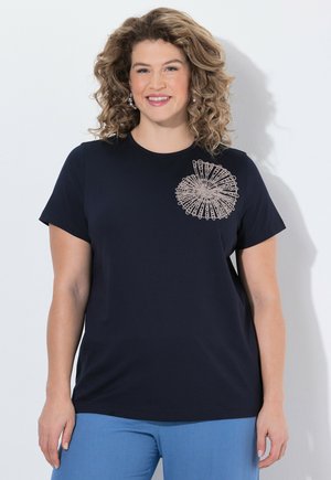 Ulla Popken T-shirts print - marine