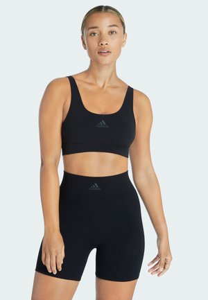 adidas Sportswear 2-PACK ACTIVE SEAMLESS MICRO STRETCH - Shorts - schwarz